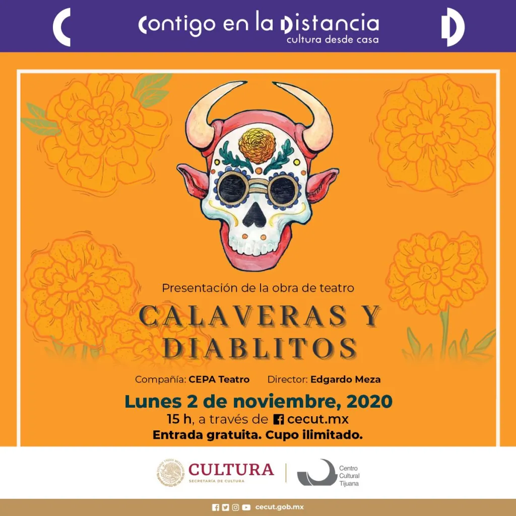 Teatro tijuanense presenta: Calaveras y diablitos